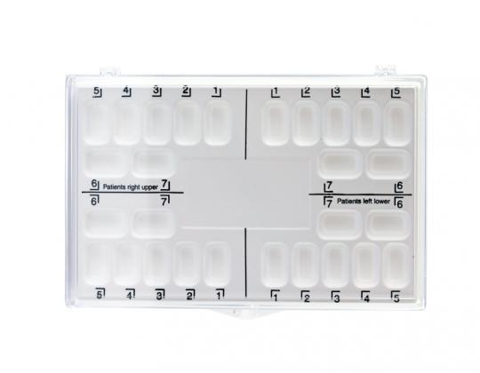 Coffret de rangement brackets pour 10 cas