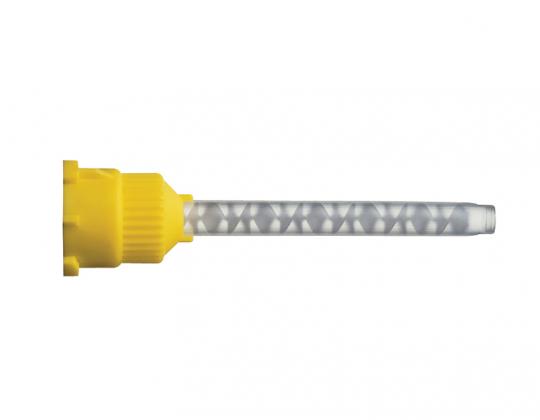 Embouts mélangeurs jaunes 1:1 pour silicone