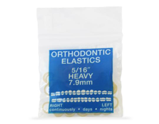 Elastiques intra-oraux latex de CECSMO.COM