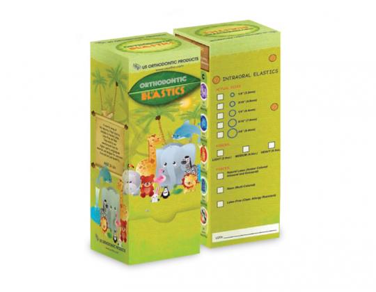 Elastiques intra-oraux multicolore de CECSMO.COM