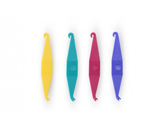 Placeur multicouleur pour élastique