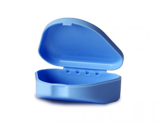 Boite d'orthodontie hauteur 2,5 cm assortiment couleurs pastel