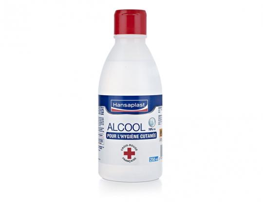 Alcool 70% flacon de 250 ml Hansplast