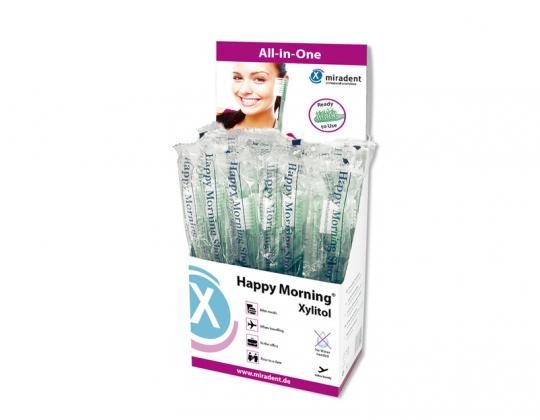 Brosses à dents Happy Morning XYLITOL boîte de 50