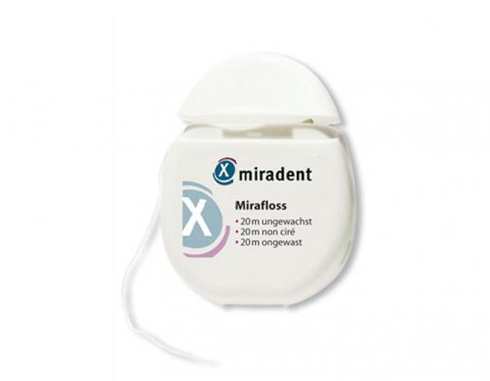Fil interdentaire Miradent Mirafloss 20 mètres
