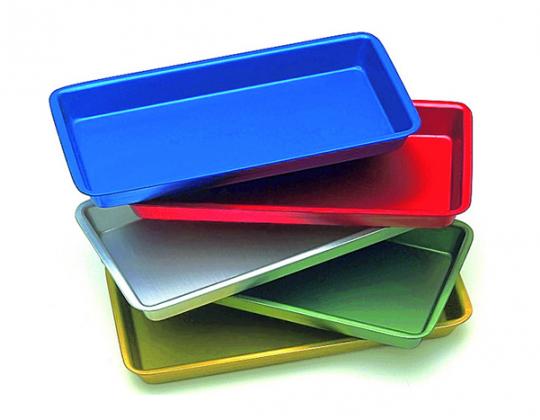 Plateau aluminium stérilisable