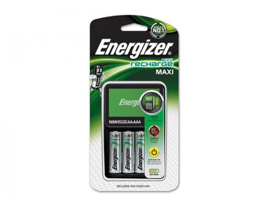 Maxi chargeur pour 4 piles rechargeables AA ou AAA - Cecsmo