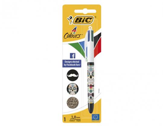 Stylos bille 4 couleurs Messages