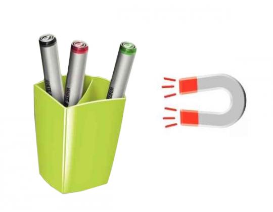 Pot à crayons magnétique pour tableau blanc ou verre