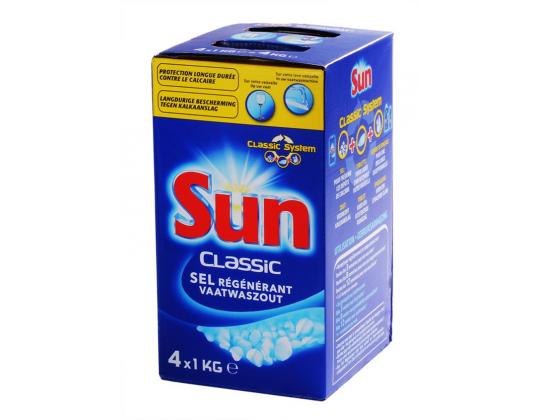Sun classic sel régénérant (4 x 1 Kg)