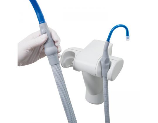 Support de tuyaux 1 module gros tuyau d'aspiration + 1 module pompe à salive