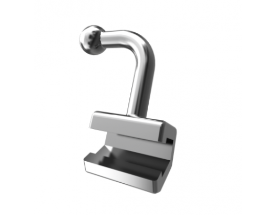 Potence angulée à clipser