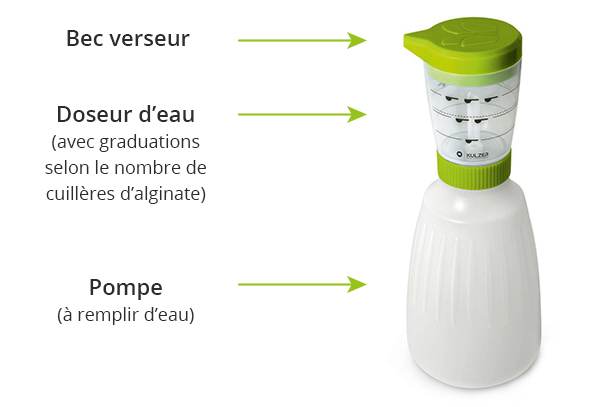 Dentalclick France, Distributeur de produits dentaires FLACON DOSEUR D'EAU  POUR ALGINATE